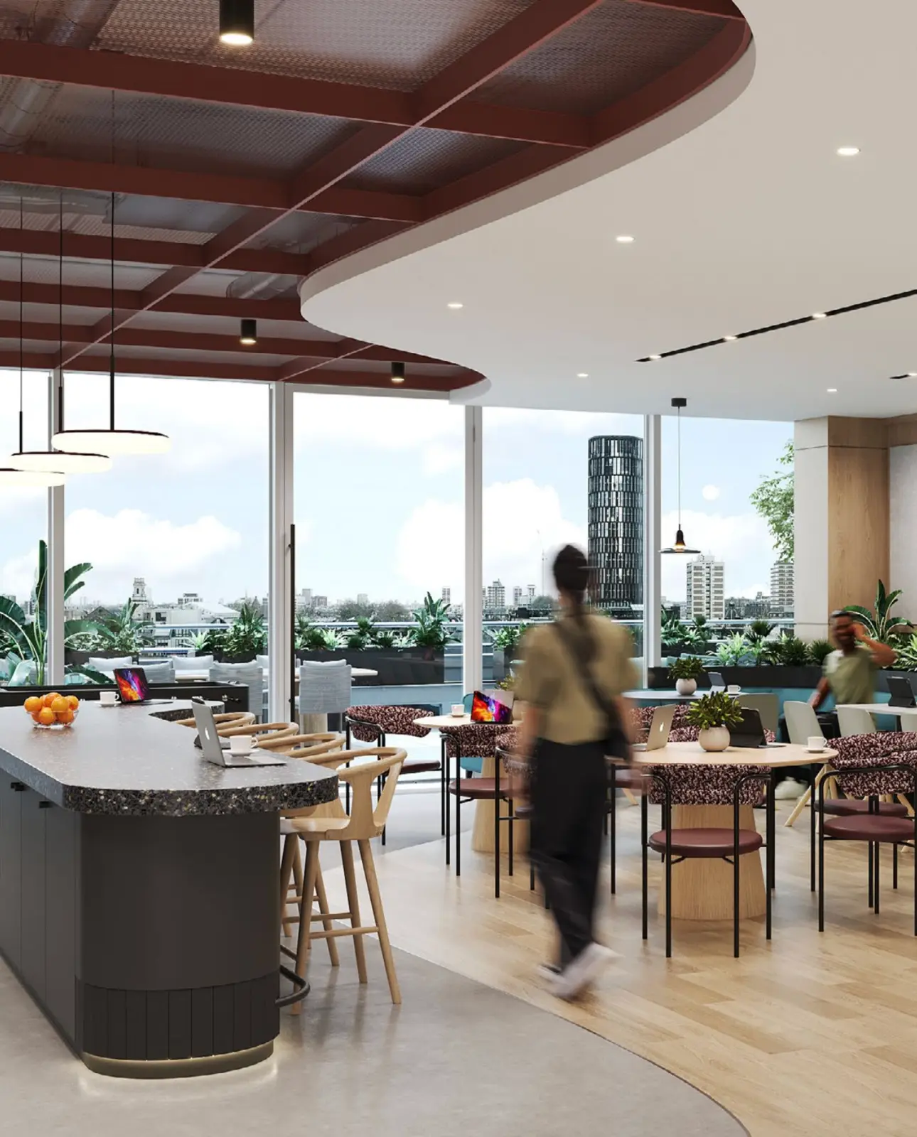 Breakout and social workplace for the Confidential Entertainment Firm in London