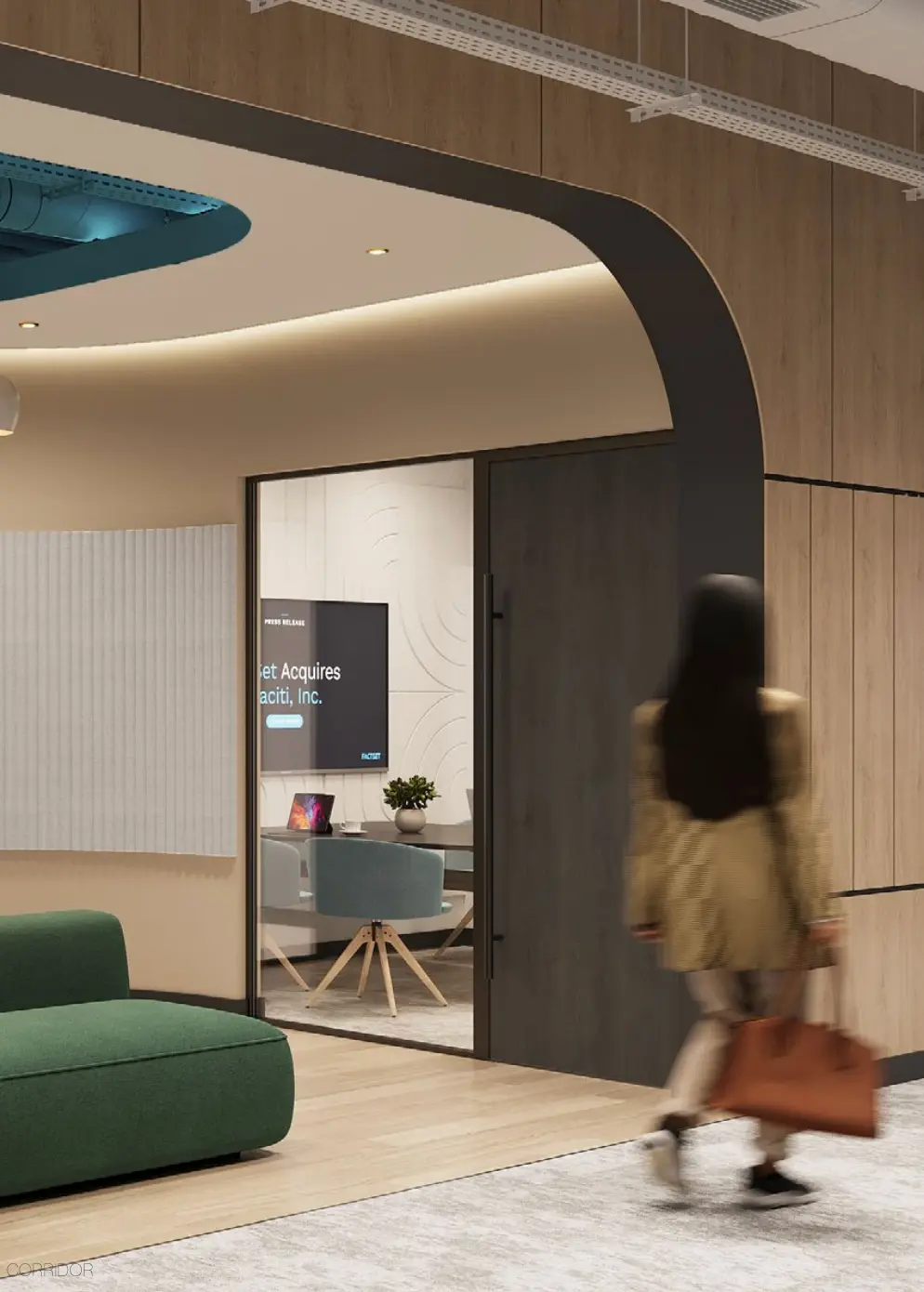 Technology-enabled meeting environment for the Confidential Entertainment Firm